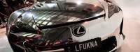 Спорткар Lexus LFA в хроме!